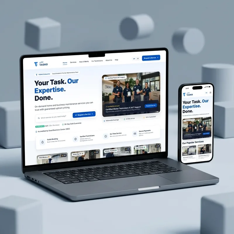 Tasko App Mockup